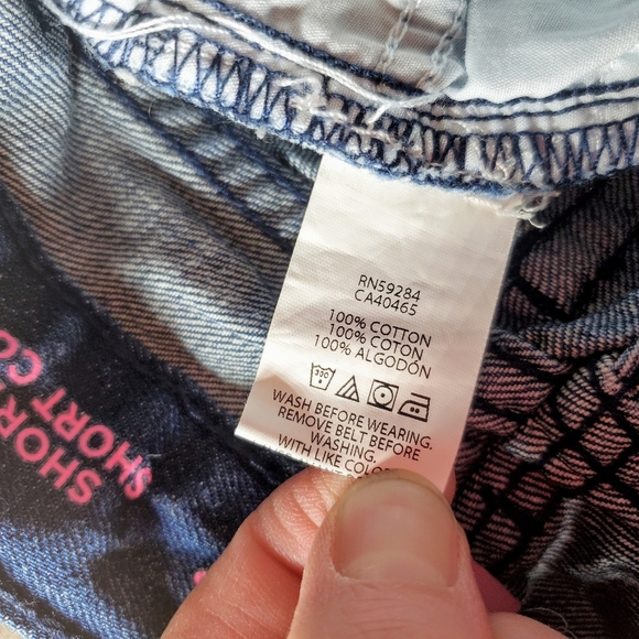 The Children's Place Girls Size 4/5 2 Pc Matching Outfit EUC Blue Red - Picture 9 of 15